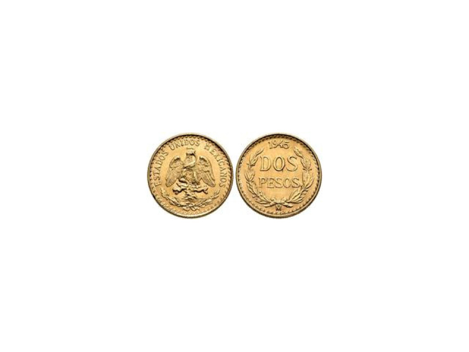 Mexico, 2 Pesos