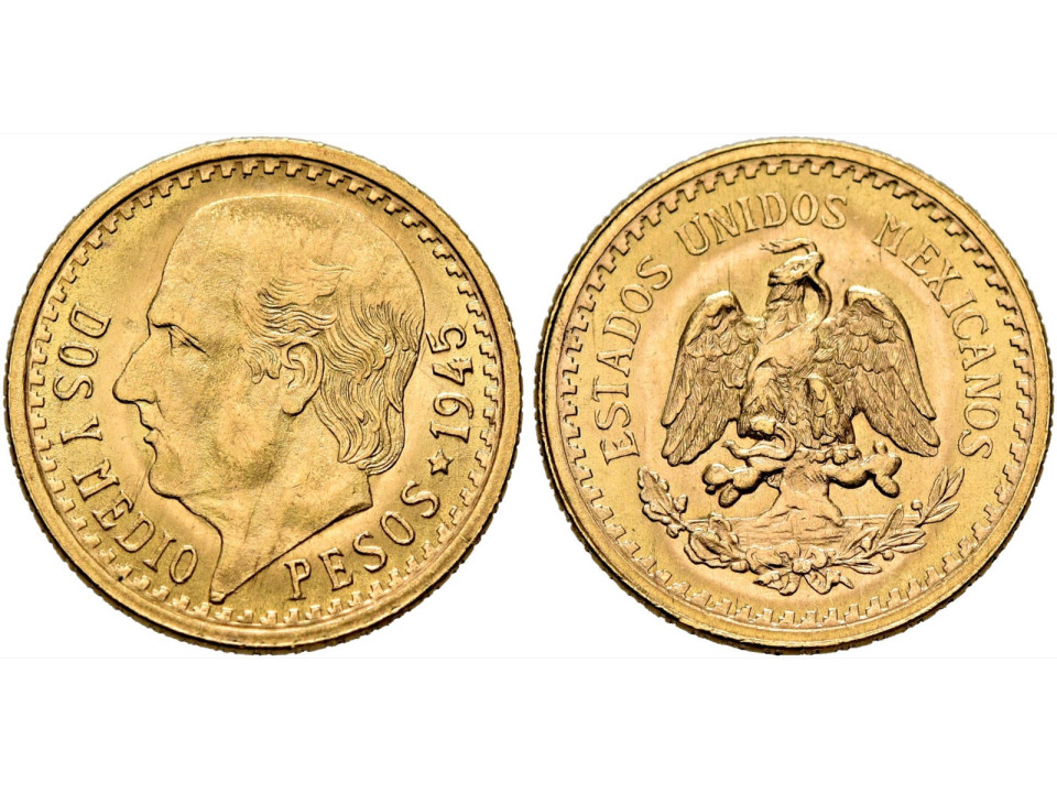 Messico, 2,5 Pesos