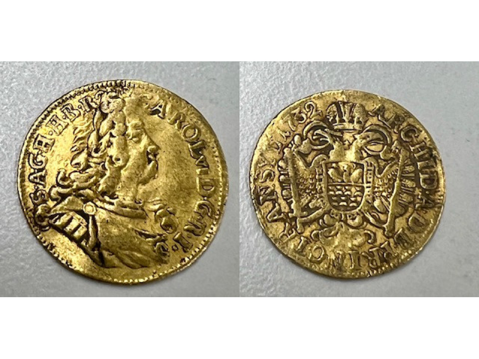 Ungheria, Transilvania, Carlo III, Ducato 1732