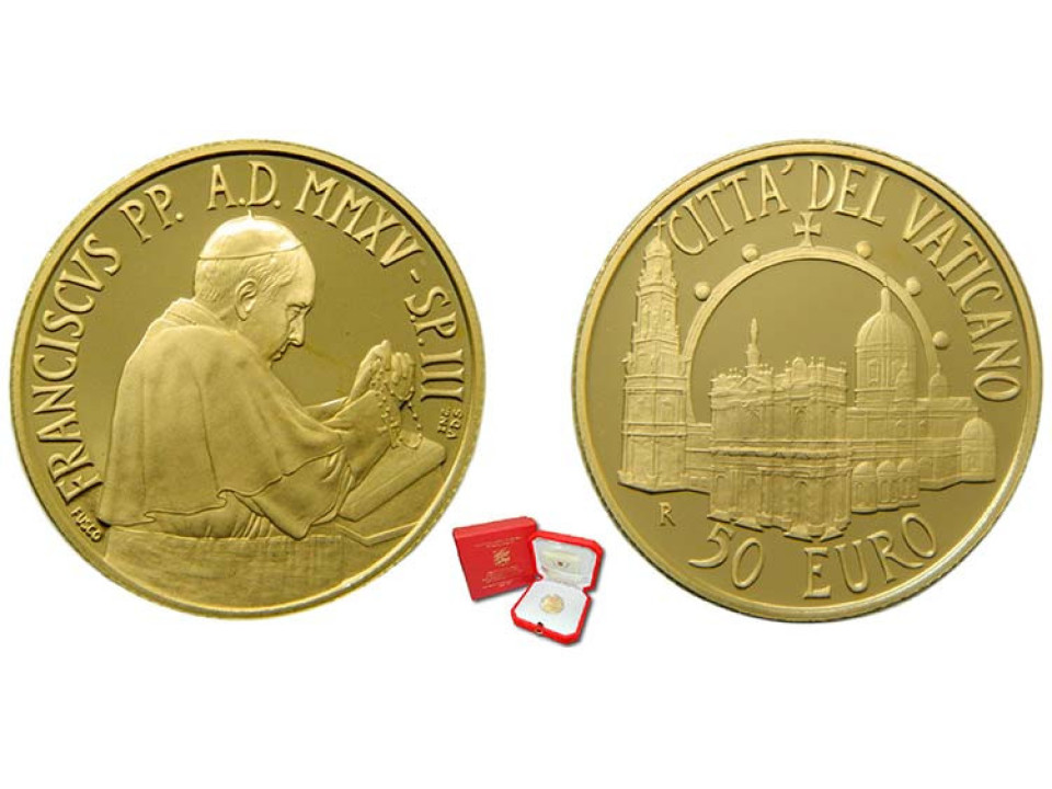 Vaticano, Francesco I, 50 Euro 2015