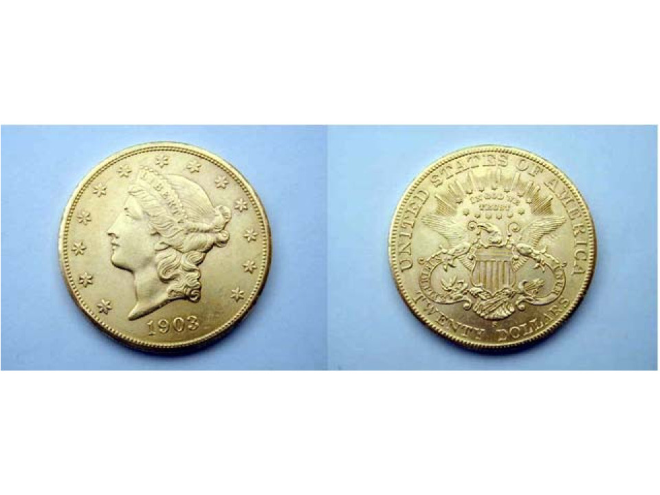 Stati Uniti, 20 Dollari 1903 San Francisco