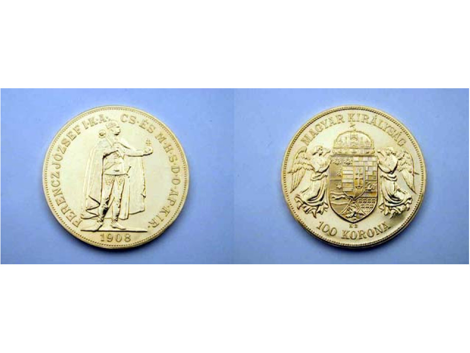 Austria, Franz Joseph, 100 Corona 1908 "Hungary"