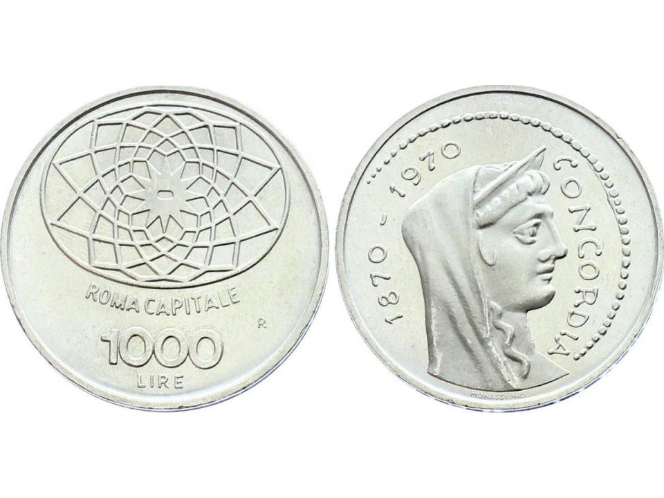 Lire 1.000 in Argento