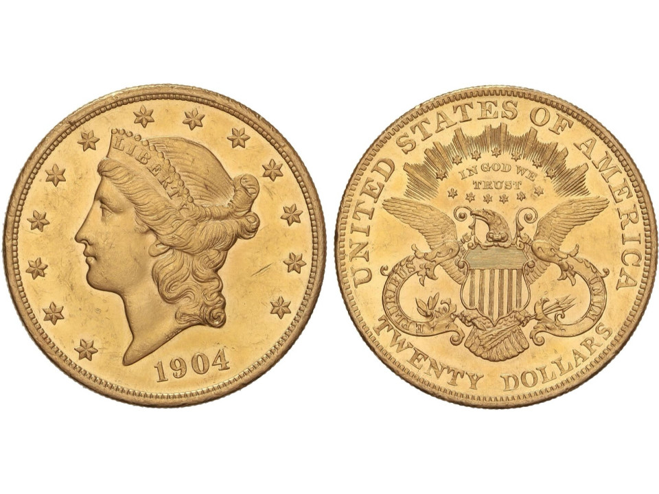 United States, 20 Dollars Liberty Gold