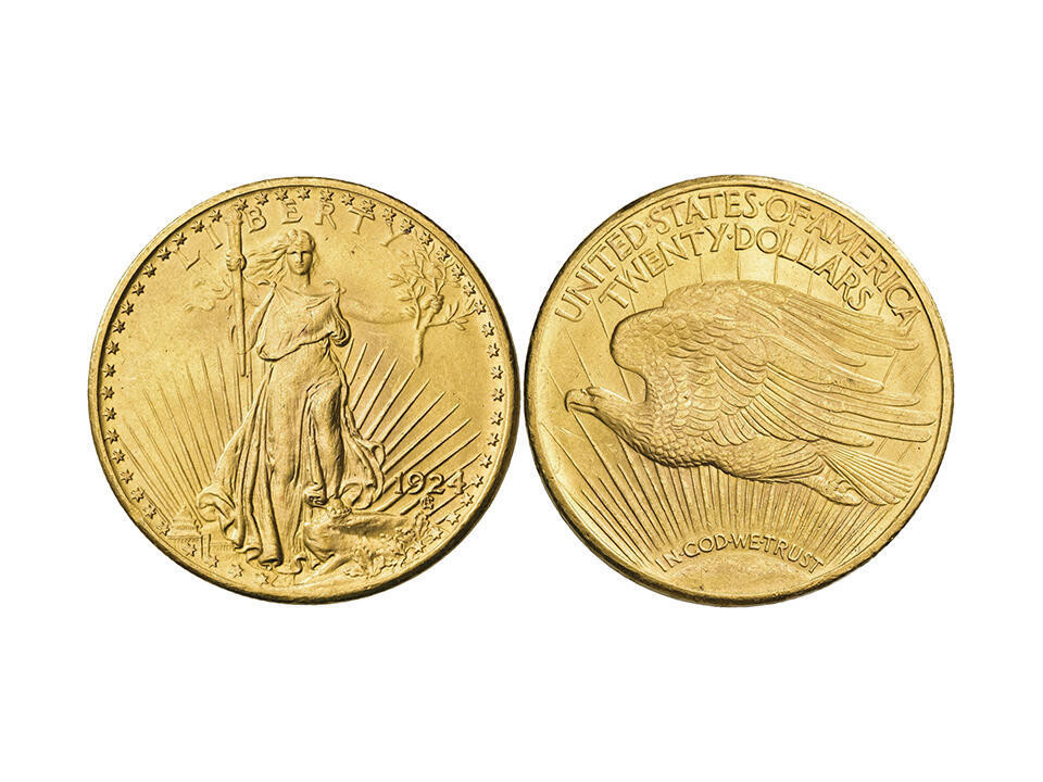 Stati Uniti, 20 Dollari St. Gaudens Oro