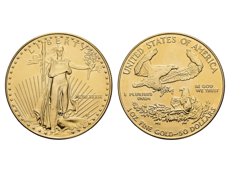 United States, 50 Dollars Eagle Gold (One Ounce)