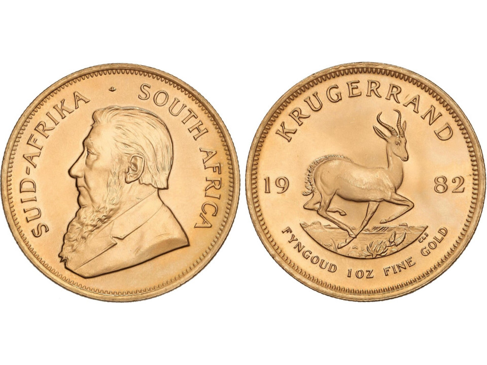 South Africa, Gold Krugerrand (One Ounce)
