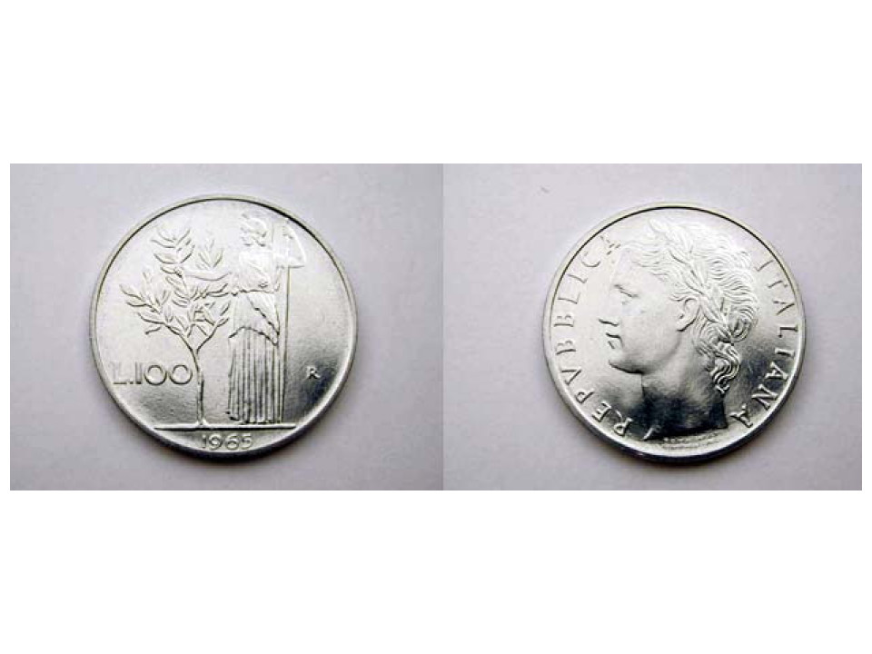 100 Lire 1965