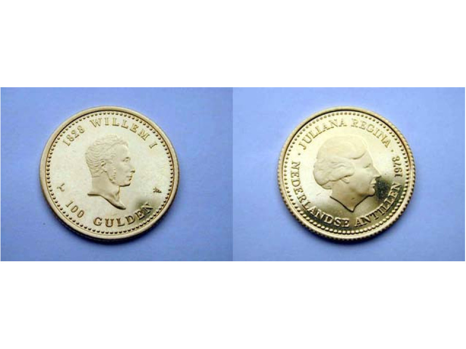 Netherlands Antilles, 100 Gulden 1978